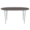 Fritz Hansen Superellipse Dining Table Silvergrey/Grey Fenix Laminates, 150x100 Cm