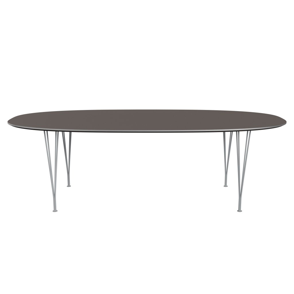 FRITZ HANSEN SUPERILIPSE TABLE STILE SIRVEGREY/GREY Fenix ​​Laminates, 240x120 cm