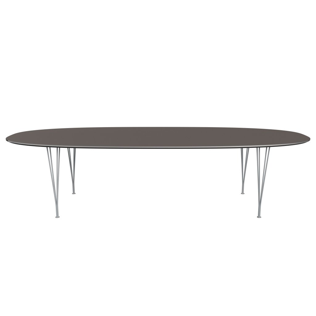 FRITZ HANSEN SUPERILIPSE TABLE STILE SIRVEGREY/GREY Fenix ​​Laminates, 300 x 130 cm