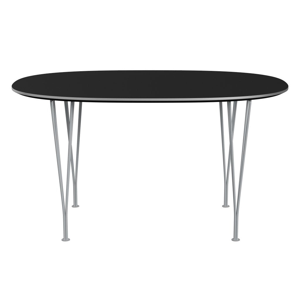 FRITZ HANSEN SUPERILIPSE TABLE STILE SRIBLGREY/BLACK FEnix Laminates, 135x90 cm
