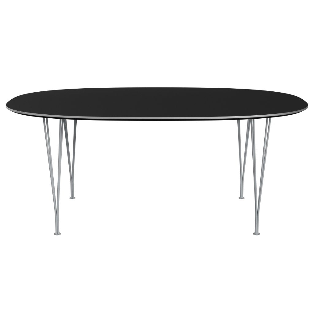 FRITZ HANSEN SUPERILIPSE TABLE STILE SRIBLGREY/Black Fenix ​​Laminates, 180x120 cm