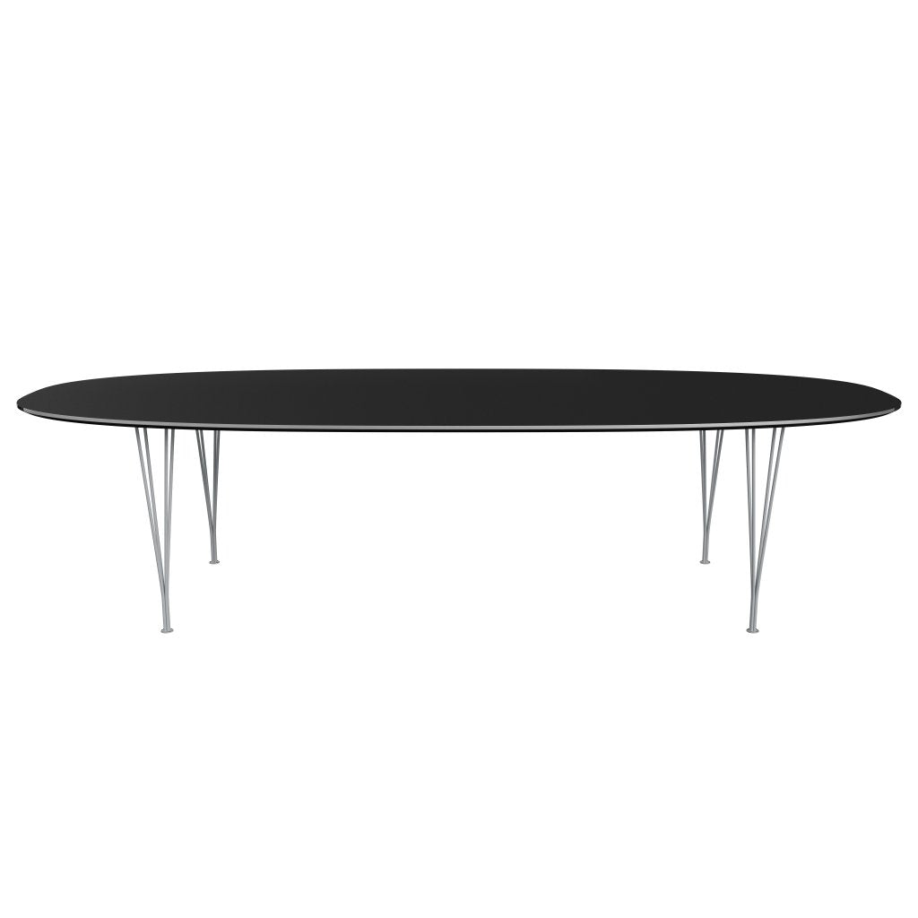 FRITZ HANSEN SUPERILIPSE TABLE STILE SRIBLGREY/Black Fenix ​​Laminates, 300x130 cm