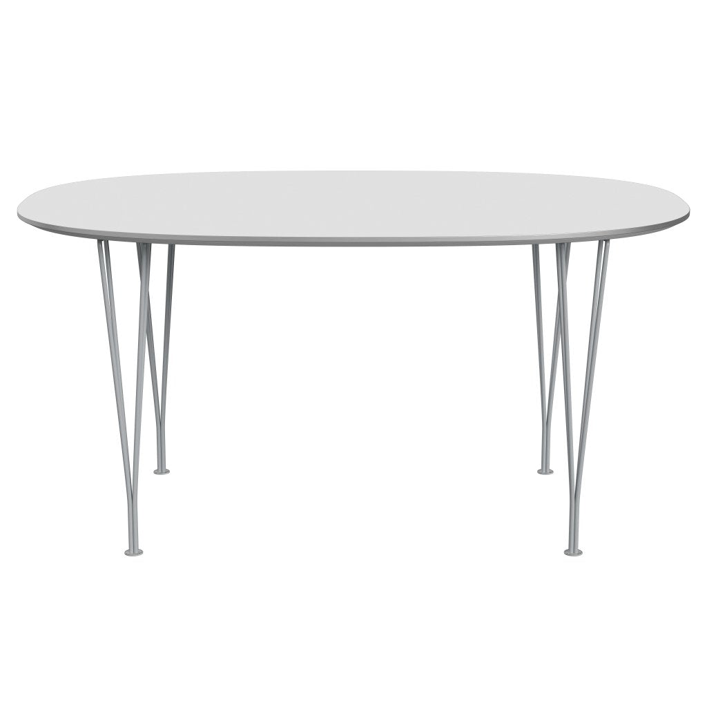 FRITZ HANSEN SUPERILIPSE TABLE STILE SRIBLGREY/White Fenix ​​Laminates, 150x100 cm