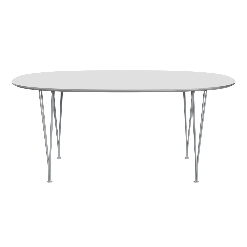 FRITZ HANSEN SUPERILIPSE TABLE STILE SRIBLGREY/White Fenix ​​Laminates, 170x100 cm