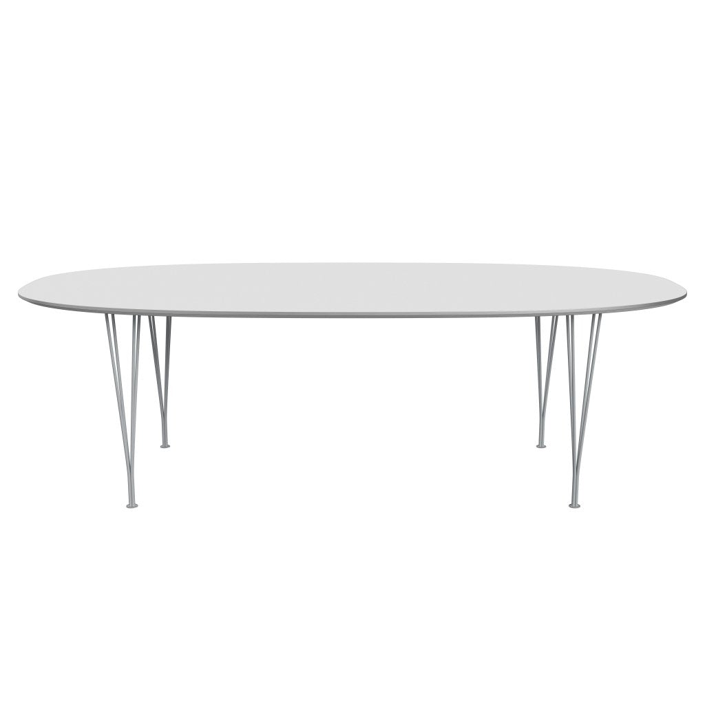 FRITZ HANSEN SUPERILIPSE TABLE STILE SIRVEGREY/White Fenix ​​Laminates, 240x120 cm