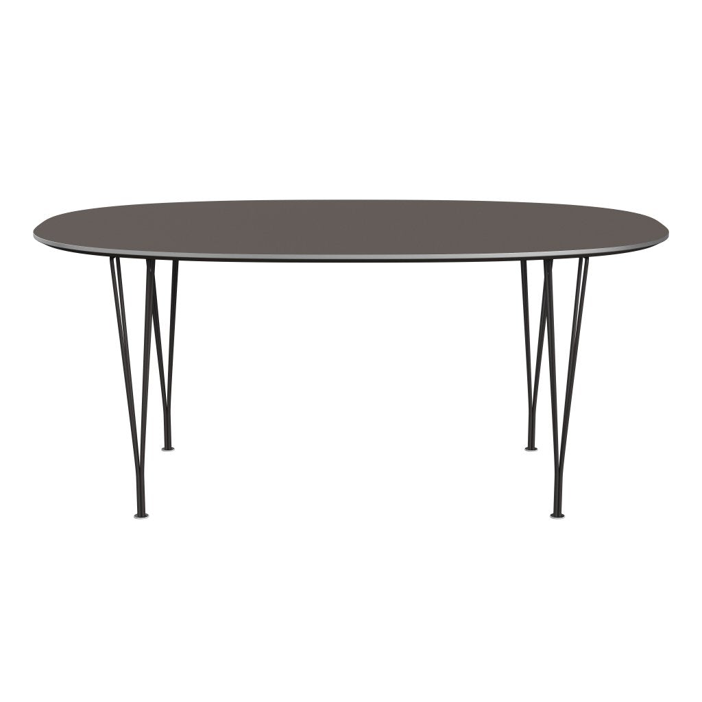 FRITZ HANSEN SUPERILIPSE TABLE STALE WYMAGA GRAFITA/GARE FENIX Laminatów, 170x100 cm