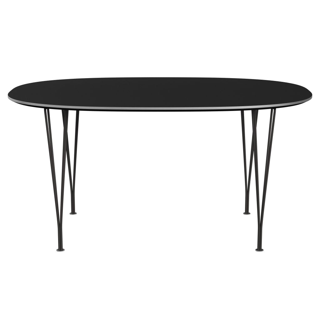 FRITZ HANSEN SUPERILIPSE TABEL STALE WYMAGA GRAFITE/BLACK FEnix Laminat, 150x100 cm