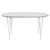 Fritz Hansen Suberellipse Table jadalny White/White Fenix ​​laminatów, 150x100 cm