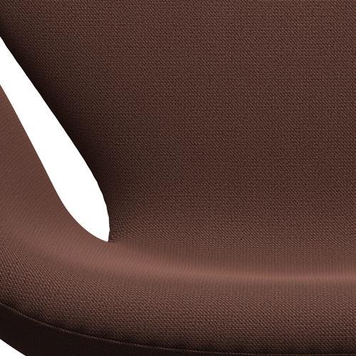 Fritz Hansen Swan Lounge Chair, Brown Bronze/Capture Brown/Light Pink