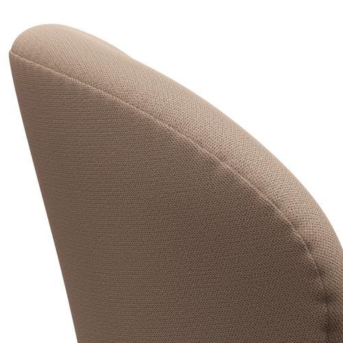 Fritz Hansen Swan Lounge Chair, Brown Bronze/Capture Pink Sand