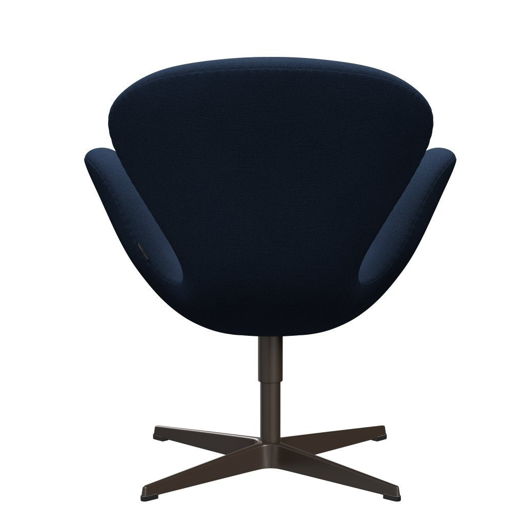 Fritz Hansen Swan Lounge, Brown Bronze/Christianshavn Blue