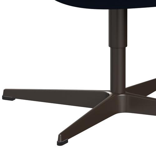 Fritz Hansen Swan Lounge, Brown Bronze/Christianshavn Blue Uni -Uni