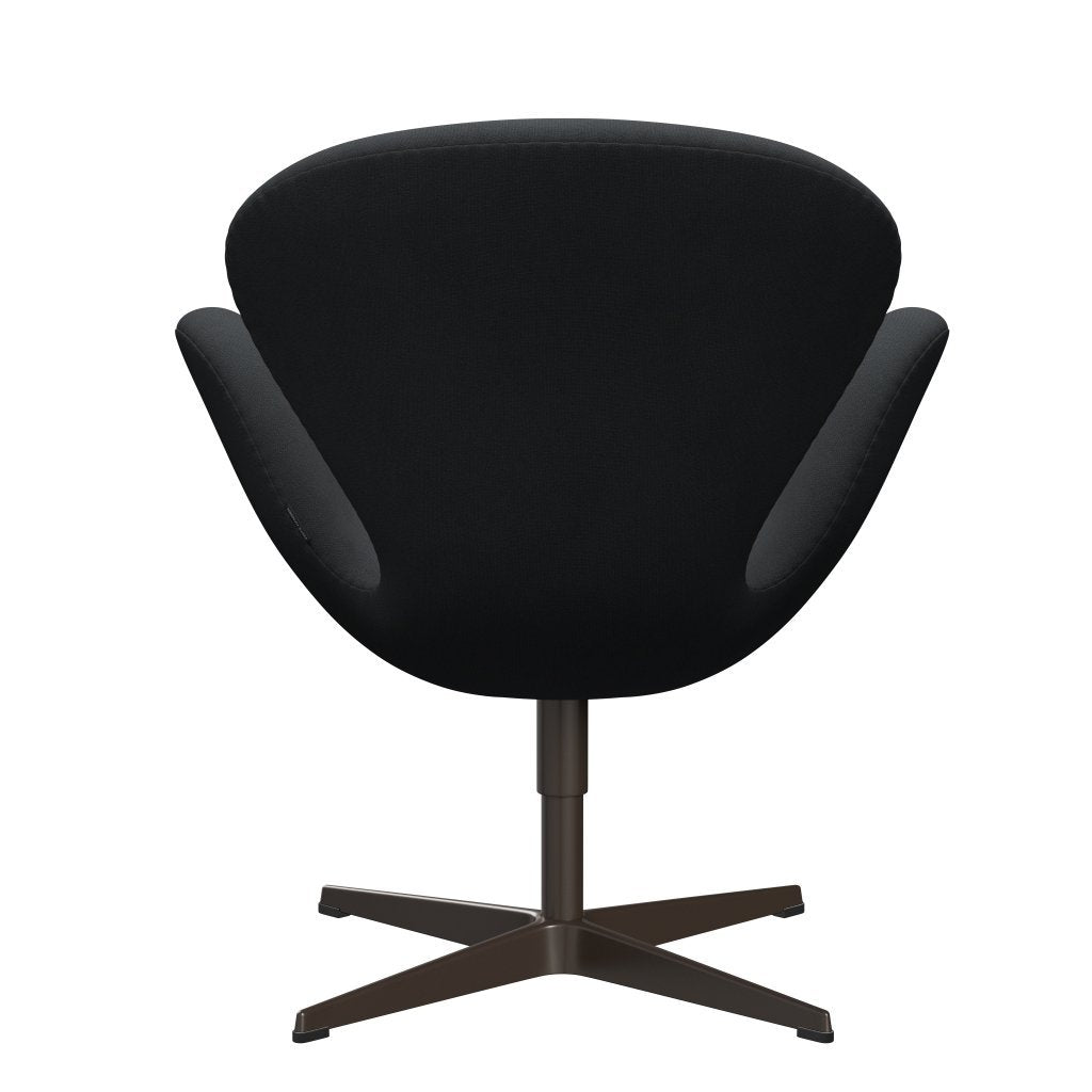 Fritz Hansen Swan Lounge Chair, Brown Bronze/Christianshavn Dark Grey