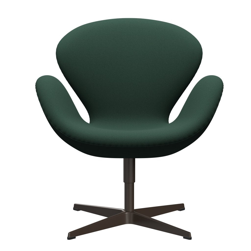 Fritz Hansen Swan Lounge, Brown Bronze/Christianshavn Dark Green univers