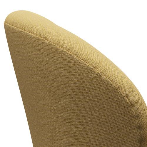 Fritz Hansen Swan Lounge Chair, Brown Bronze/Christianshavn Yellow