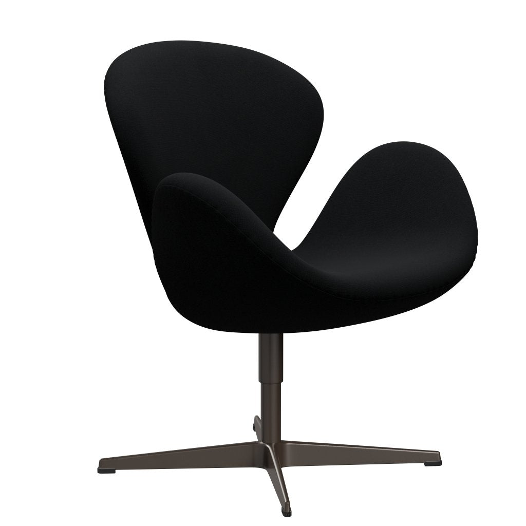 FRITZ HANSEN SWAN SALOUNGE, BRAND BRONZE/Christianshavn Black Uni