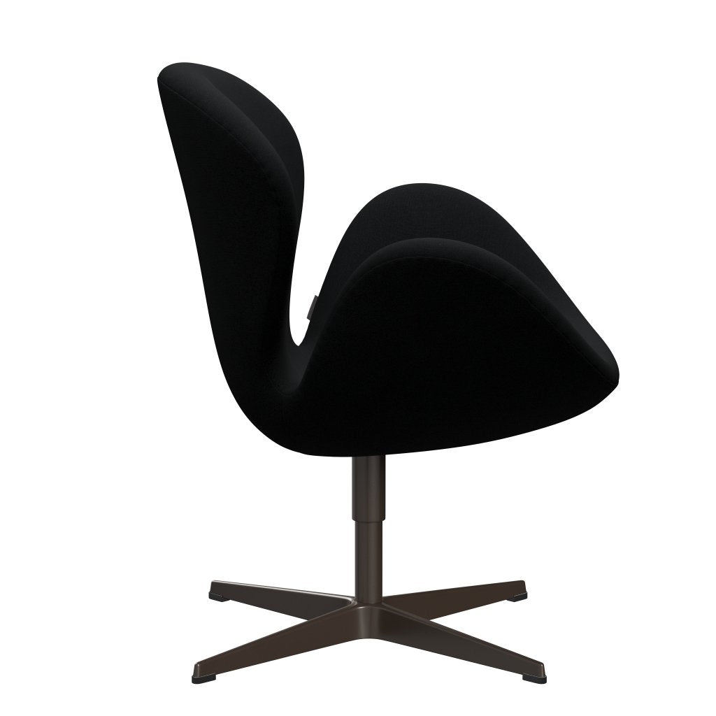 FRITZ HANSEN SWAN SALOUNGE, BRAND BRONZE/Christianshavn Black Uni