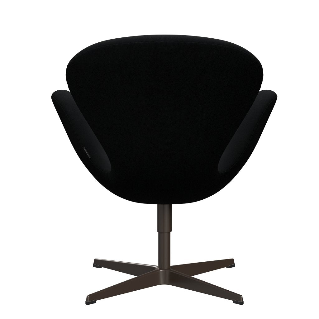 FRITZ HANSEN SWAN SALOUNGE, BRAND BRONZE/Christianshavn Black Uni