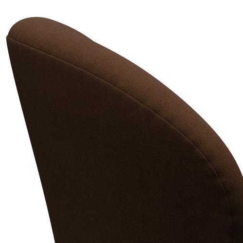 Fritz Hansen Swan Lounge Chair, Brown Bronze/Comfort Beige (00010)