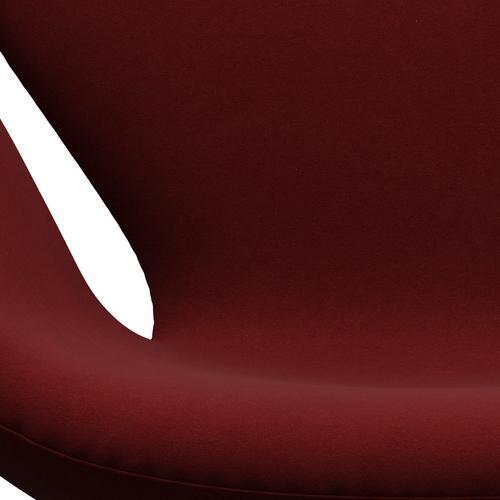 Fritz Hansen Swan Lounge, brązowy brąz/Comfort Dark Red (01153)