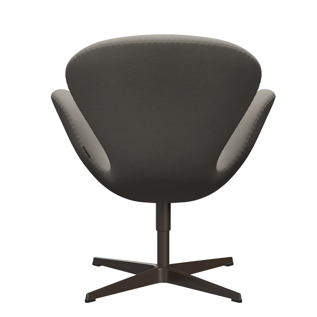 Fritz Hansen Swan Lounge, brązowy brąz/Comfort Grey (60003)