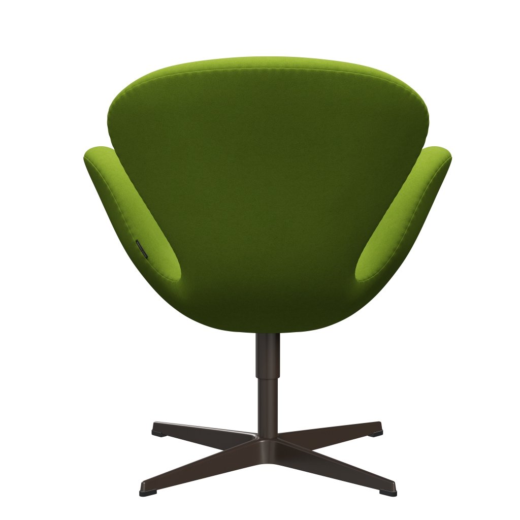 Fritz Hansen Swan Lounge, brązowy brąz/Comfort Green (68011)