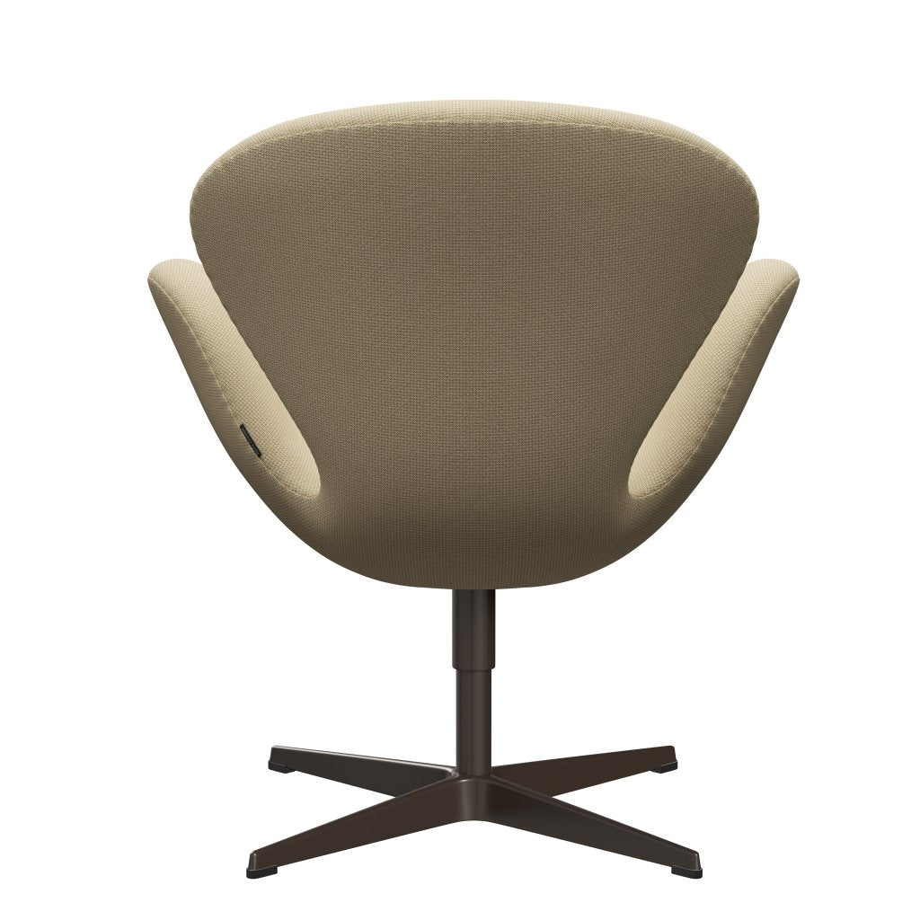 Fritz Hansen Swan Lounge, Brown Bronze/Diablo Ivory