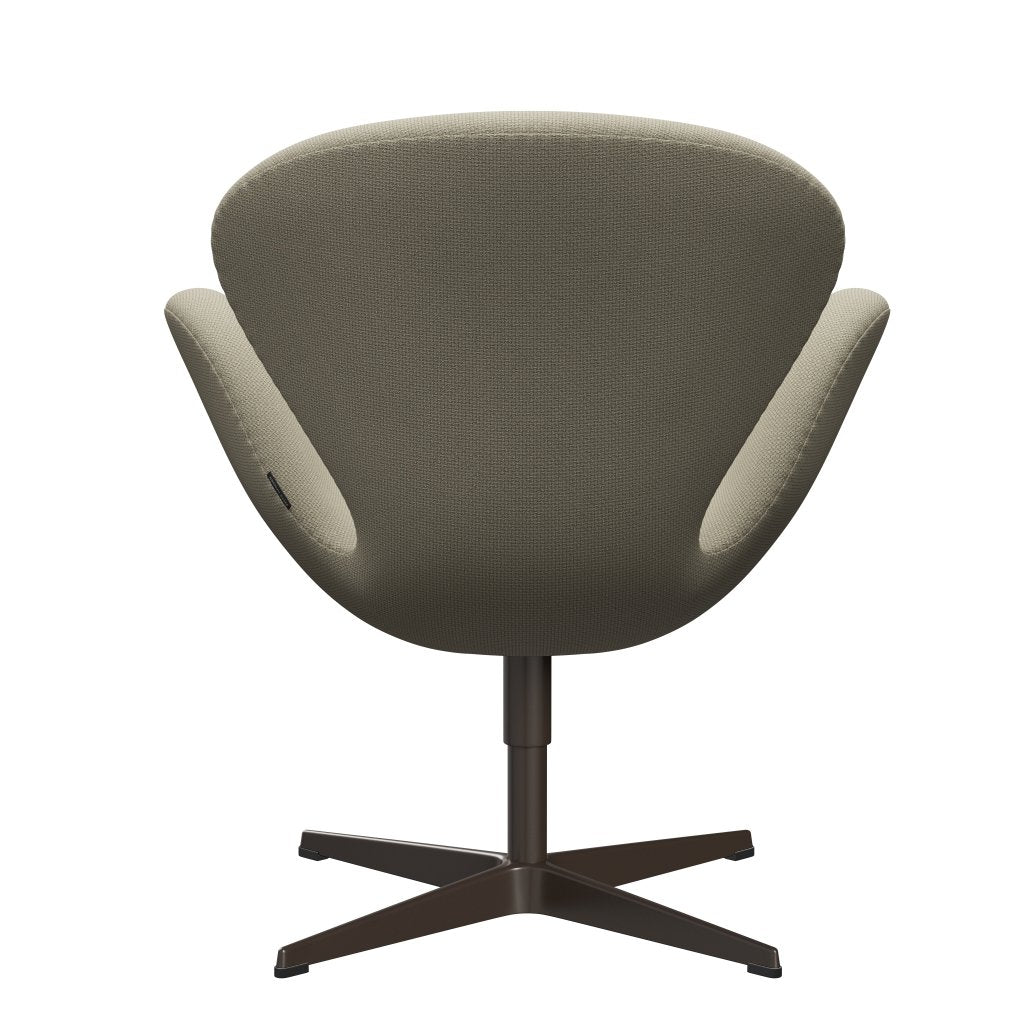 FRITZ HANSEN SWAN SALOUNGE, BRĄZOWY BRONZY/DIABLO SAND