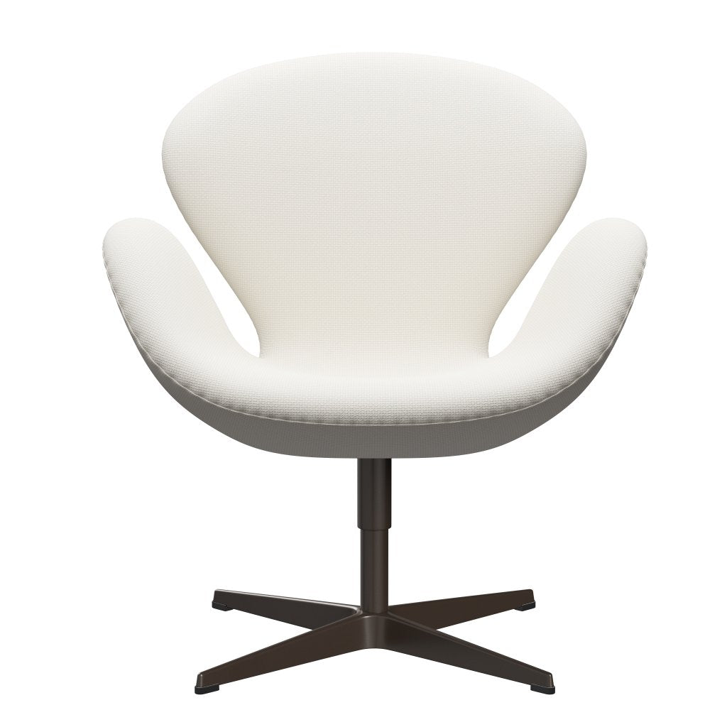 FRITZ HANSEN SWAN SALOUNGE, BRONNE BRONZE/DIABLO Snow