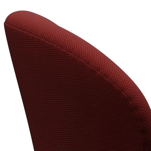 FRITZ HANSEN SWAN SALOUNGE, BRĄZOWY BRONZY/DIABLO WINE RED