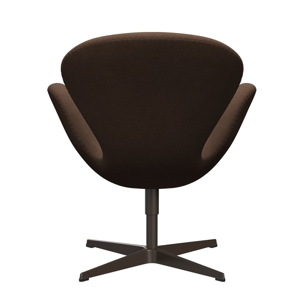 Fritz Hansen Swan Lounge, brązowy brąz/Divina Dark Brown (356)