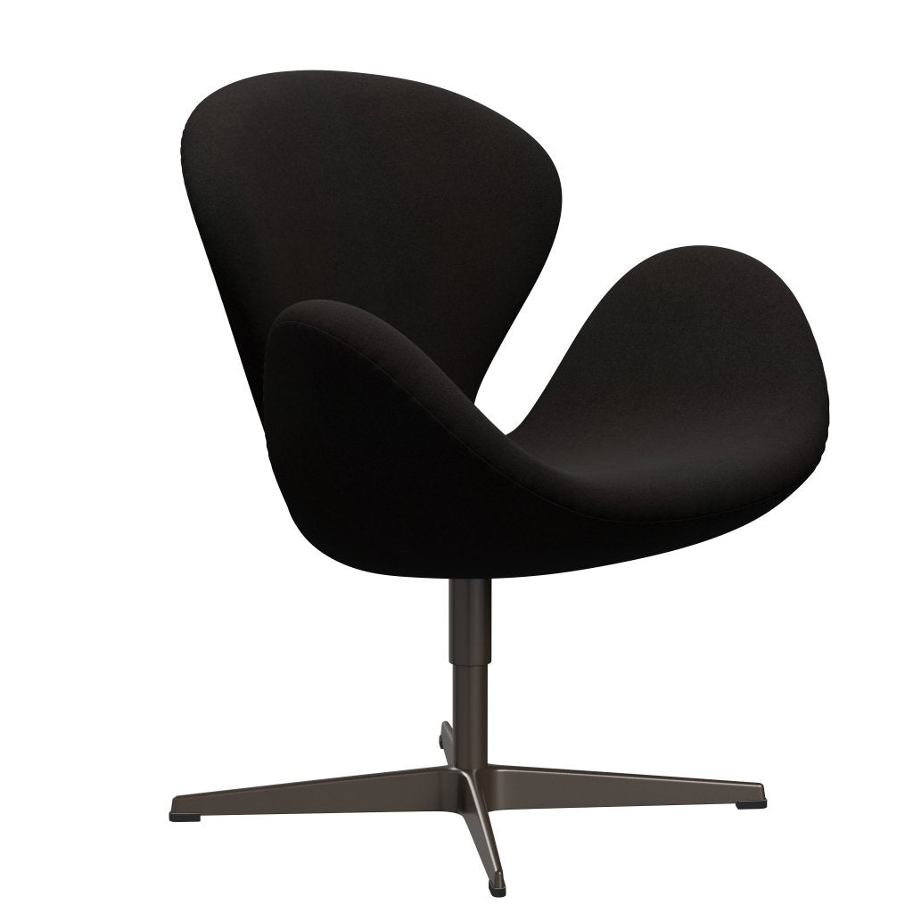 Fritz Hansen Swan Lounge, brązowy brąz/Divina Dark Brown (384)