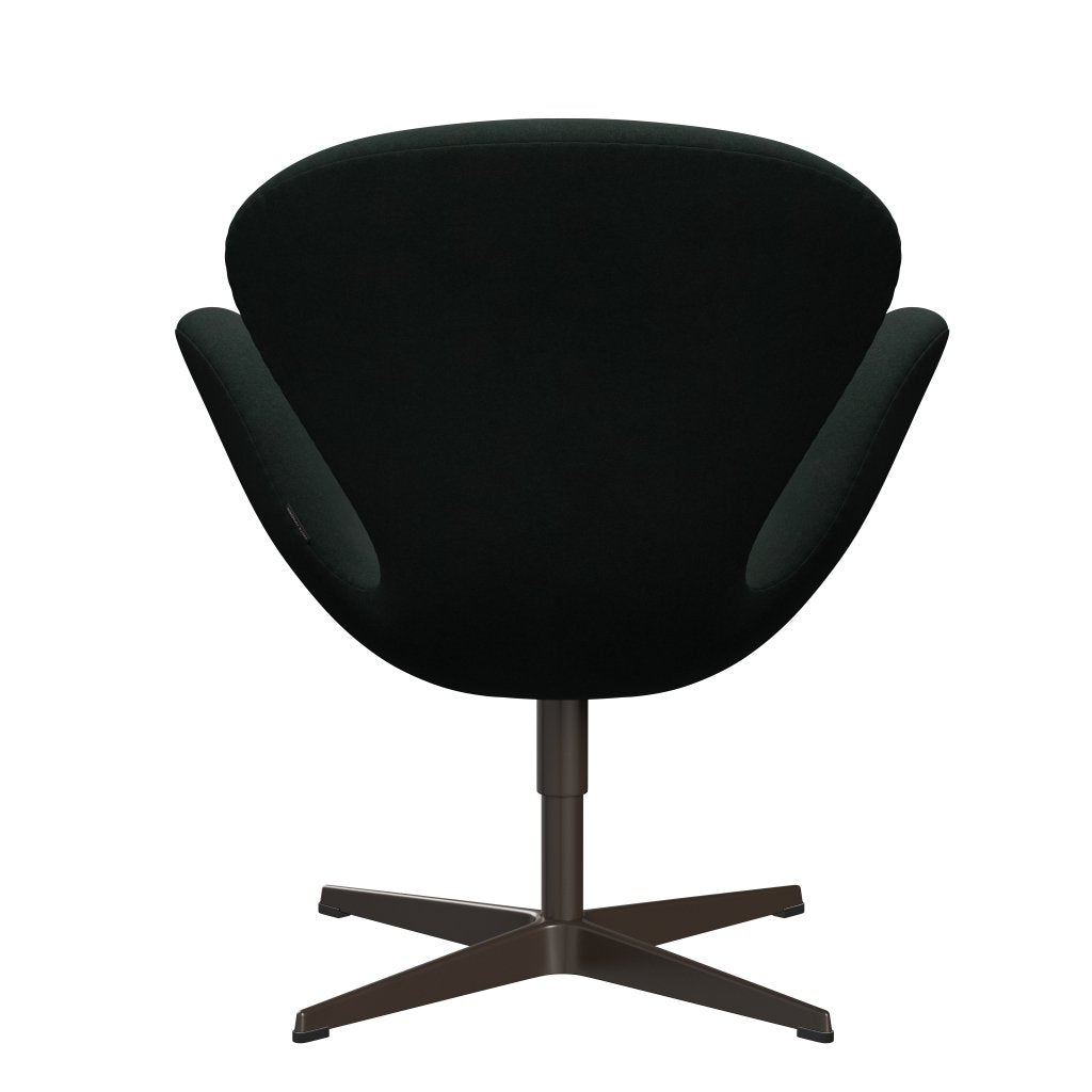 Fritz Hansen Swan Lounge, Brown Bronze/Divina Warcoal