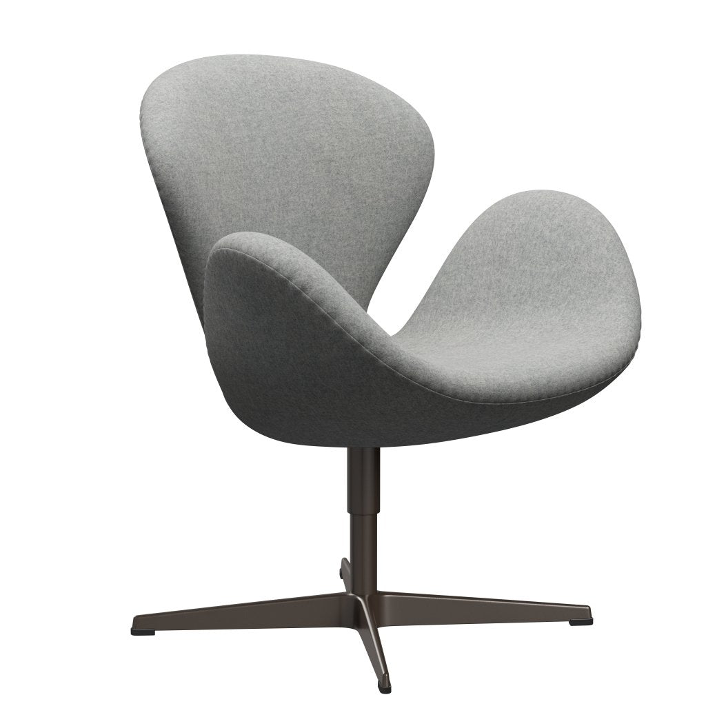 FRITZ HANSEN SWAN SALOUNGE, BRONNE BRONZE/DIVINA MELANGE JAKIEK