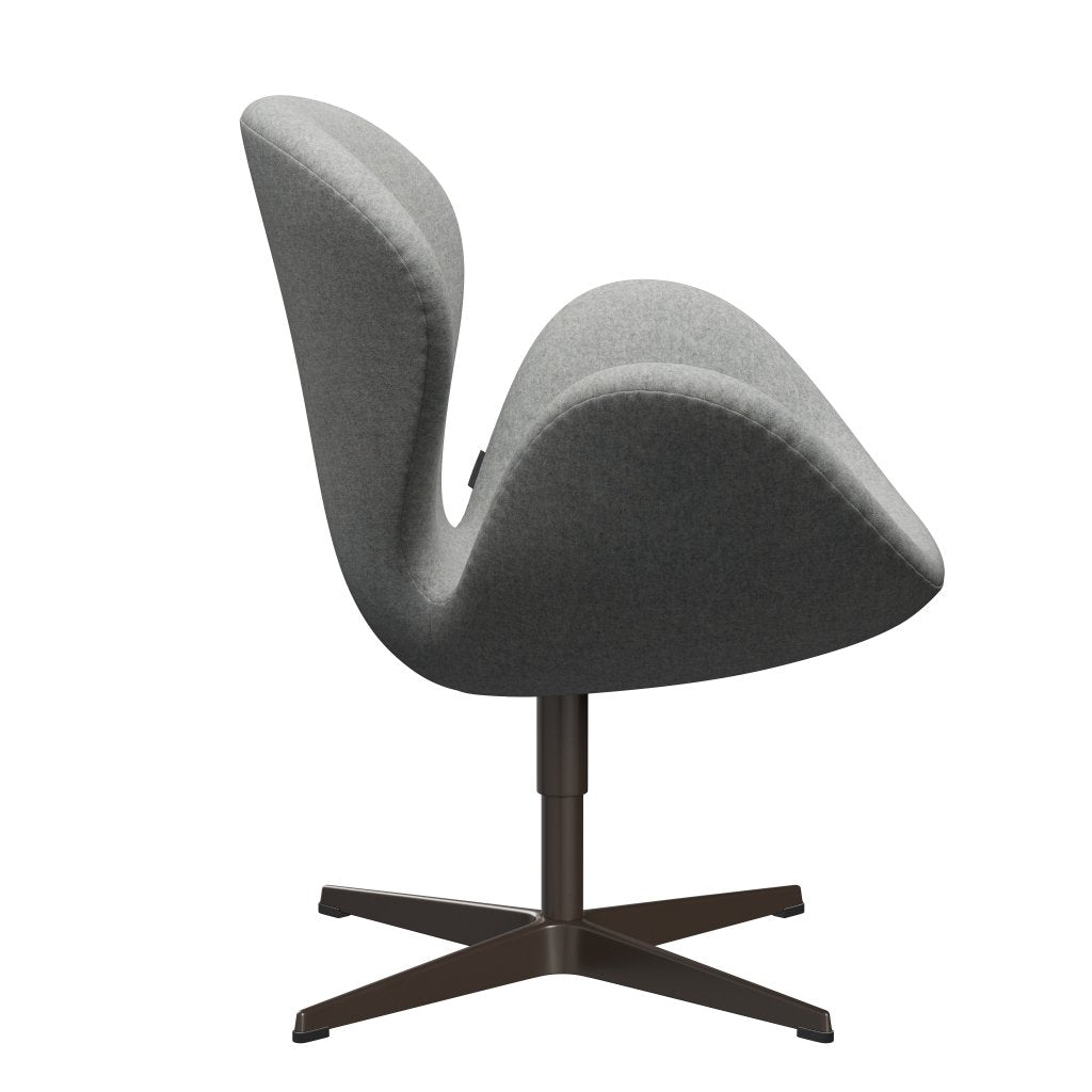 FRITZ HANSEN SWAN SALOUNGE, BRONNE BRONZE/DIVINA MELANGE JAKIEK