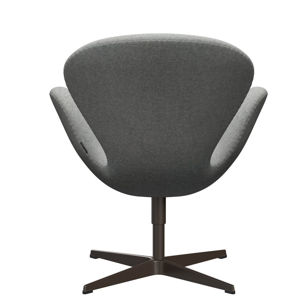 FRITZ HANSEN SWAN SALOUNGE, BRONNE BRONZE/DIVINA MELANGE JAKIEK