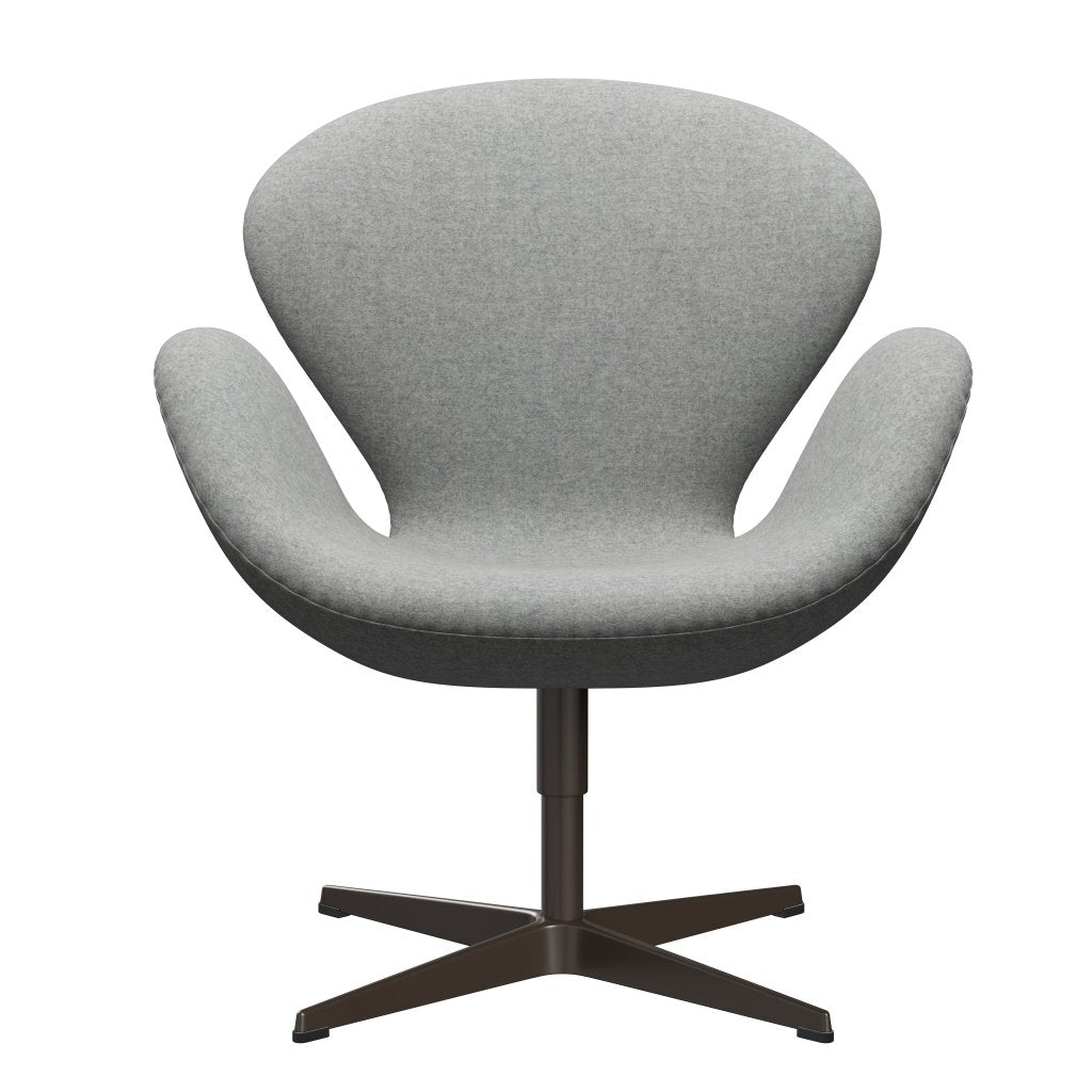 FRITZ HANSEN SWAN SALOUNGE, BRONNE BRONZE/DIVINA MELANGE JAKIEK