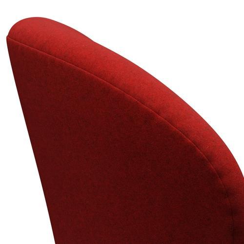 FRITZ HANSEN SWAN SALOUNGE, BRĄZOWY BRONZY/DIVINA MELANGE RED