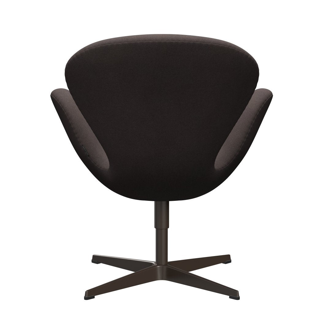 Fritz Hansen Swan Lounge, brązowy brąz/Divina Pastel Brown