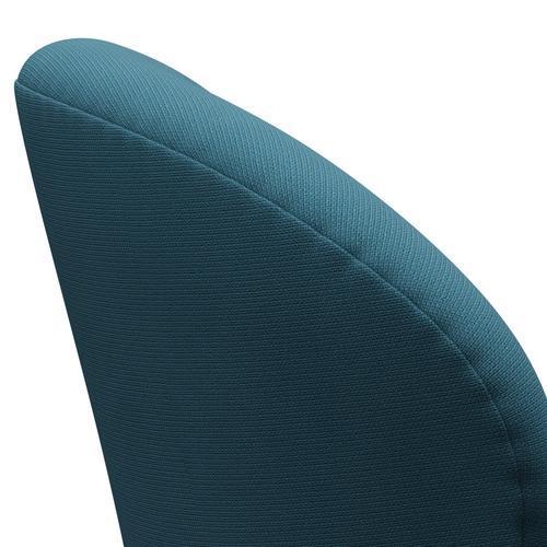 Fritz Hansen Swan Lounge Chair, Brown Bronze/Fame Blue Green