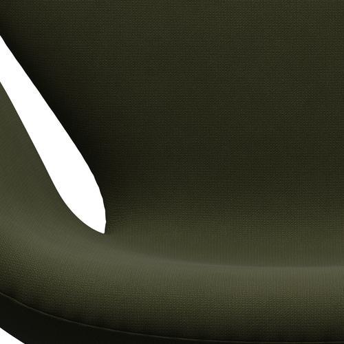 Fritz Hansen Swan Lounge Chair, Brown Bronze/Fame Dark Brown Green