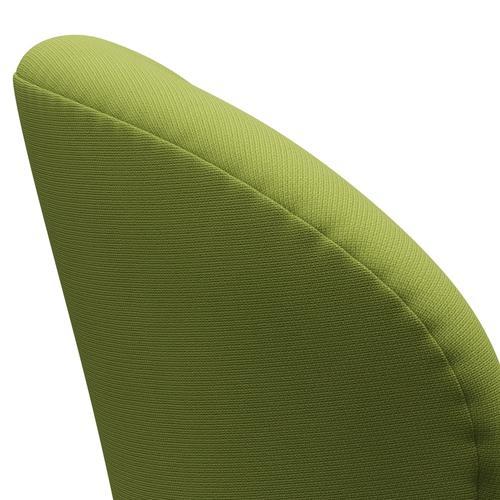 Fritz Hansen Swan Lounge Chair, Brown Bronze/Fame Light Grass Green