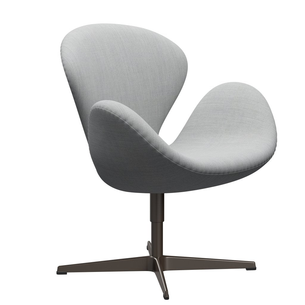 FRITZ HANSEN SWAN SALOUNGE, BRĄZOWY BRONZY/FIORD GARY/MEDICE