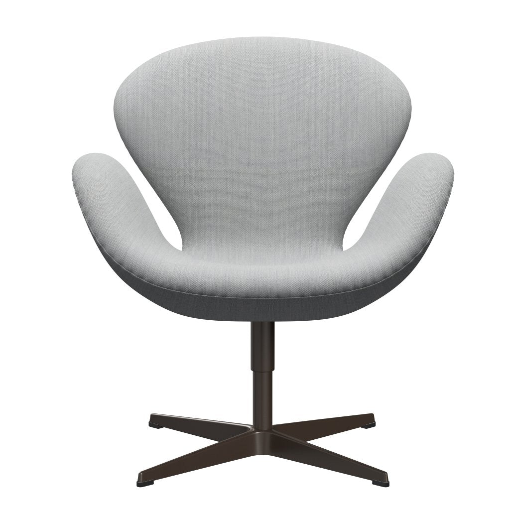 FRITZ HANSEN SWAN SALOUNGE, BRĄZOWY BRONZY/FIORD GARY/MEDICE