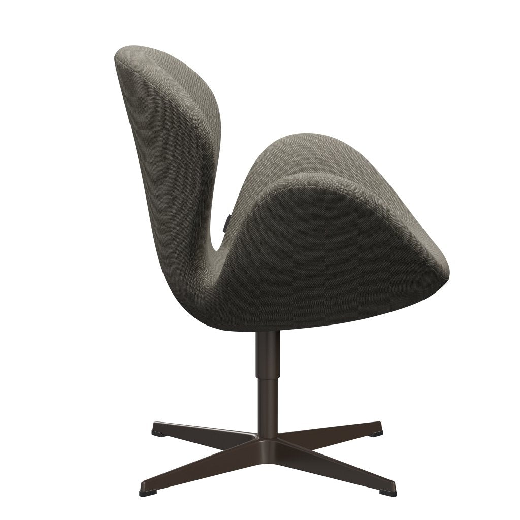 FRITZ HANSEN SWAN SALOUNGE, BRONT BRONZE/HALLINGDAL BEIGE