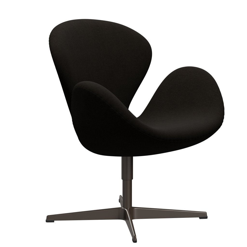 FRITZ HANSEN SWAN SALOUNGE, BRONT BRONZE/HALLINGDAL DARKI