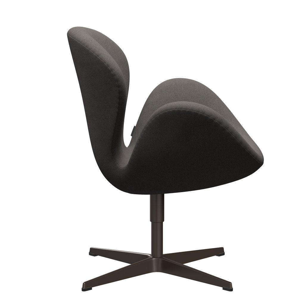 FRITZ HANSEN SWAN SALOUNGE, BRONT BRONZE/HALLINGDAL GARE Dark