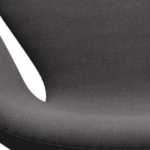 Fritz Hansen Swan Lounge Chair, Brown Bronze/Hallingdal Grey Dark