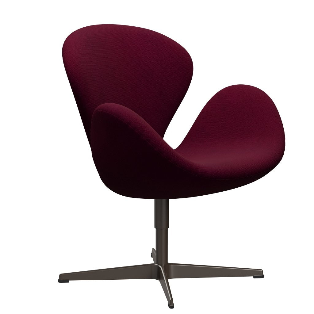 FRITZ HANSEN SWAN SALOUNGE, BRONT BRONZE/HALLINGDAL PINK DARM