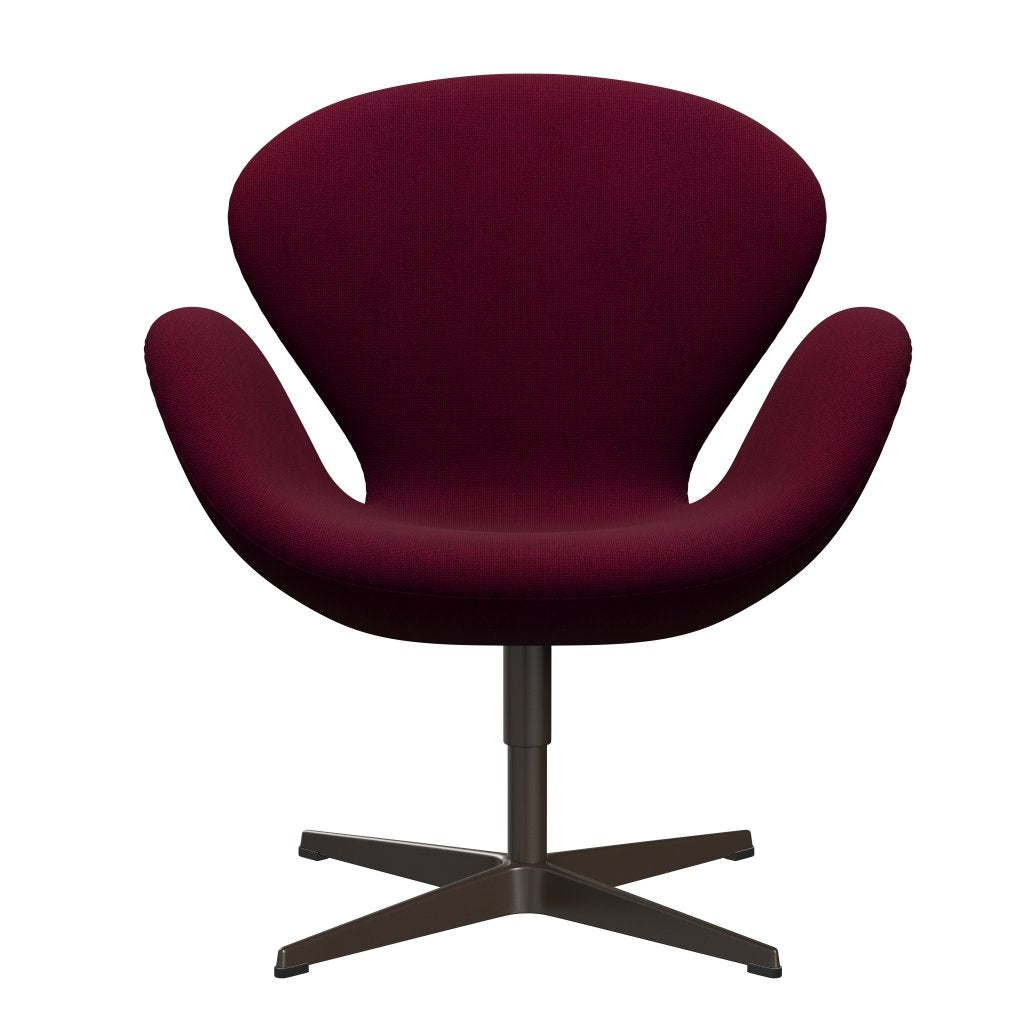 FRITZ HANSEN SWAN SALOUNGE, BRONT BRONZE/HALLINGDAL PINK DARM